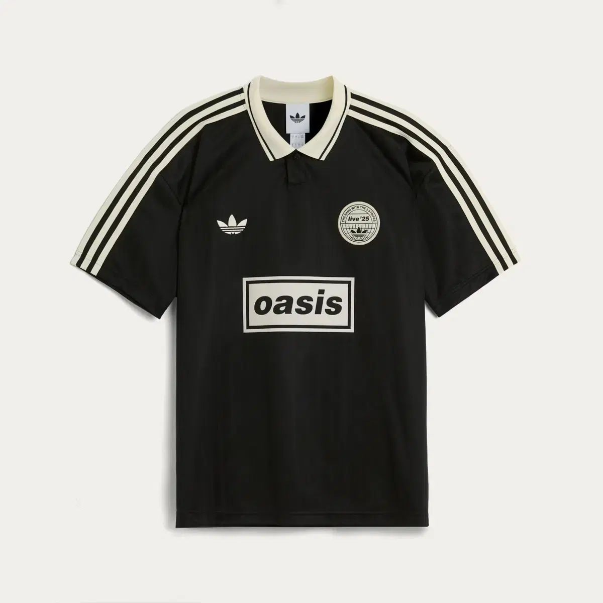 oasis×adidas フットボールシャツ　ロンドン限定モデル　未開封品 オアシス x adidas(アディダス) ロンドン 限定 フットボール