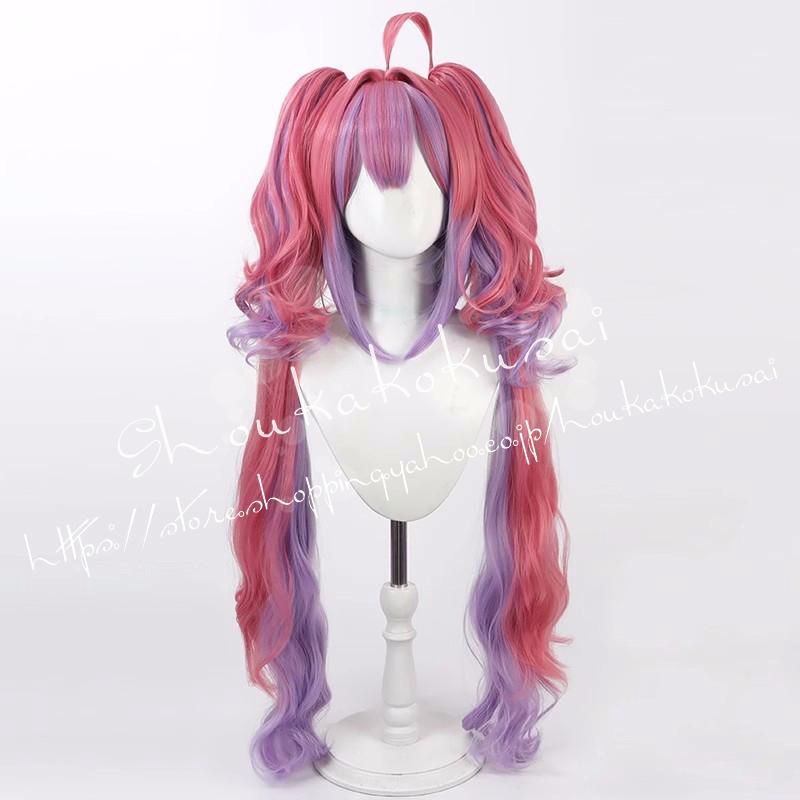 新品　綺々羅々　ヴィヴィ　コスプレ　衣装　Mサイズ　ウィッグ付き　ホロライブ hololive DEV_IS ホロライブ Vtuber 綺々羅々ヴィヴィ ききらら