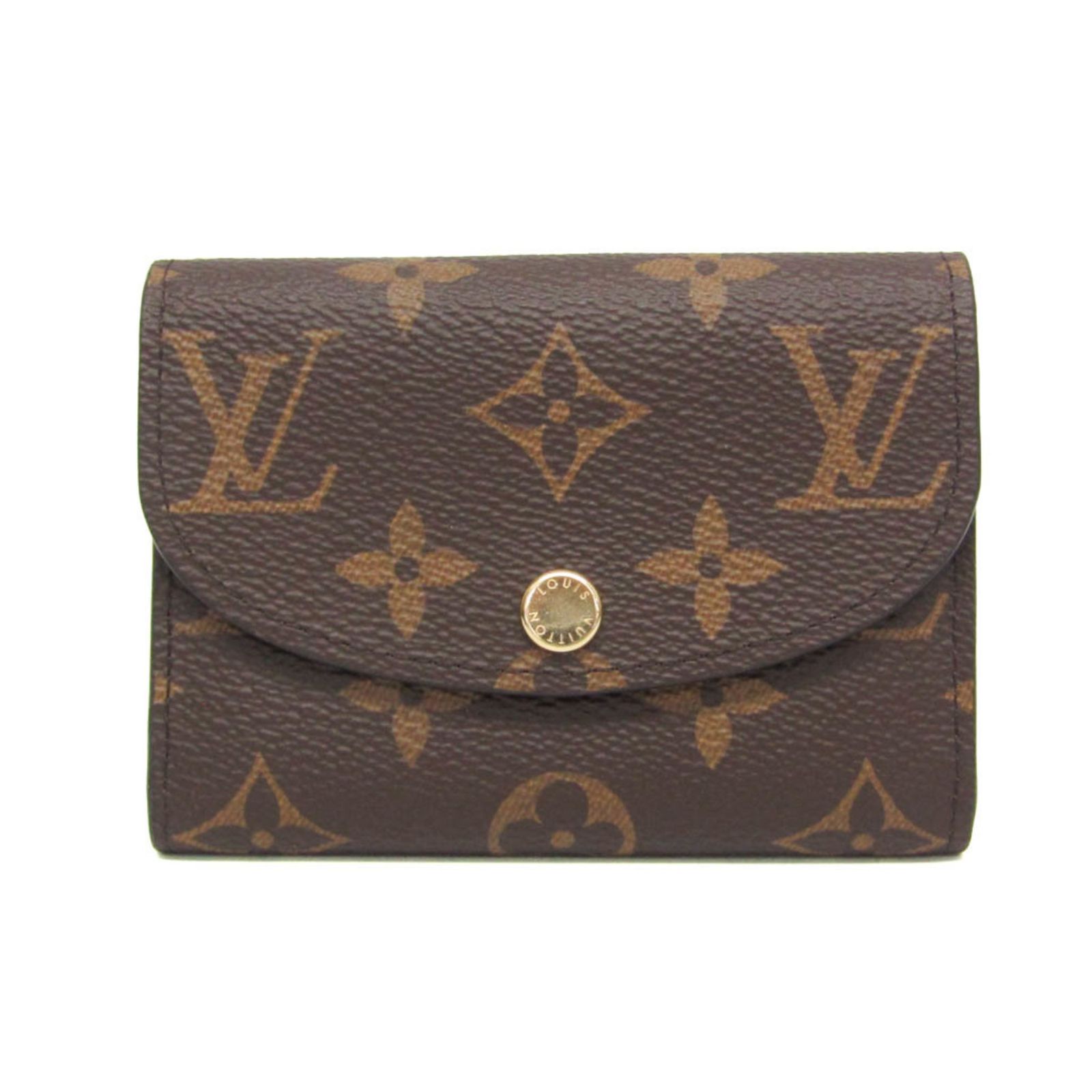 ルイ ヴィトン Louis Vuitton ダミエ ポルトモネ ロザリ N64423 レディース ダミエキャンバス 小銭入れ コインケース ブラウン ローズバレリーヌ