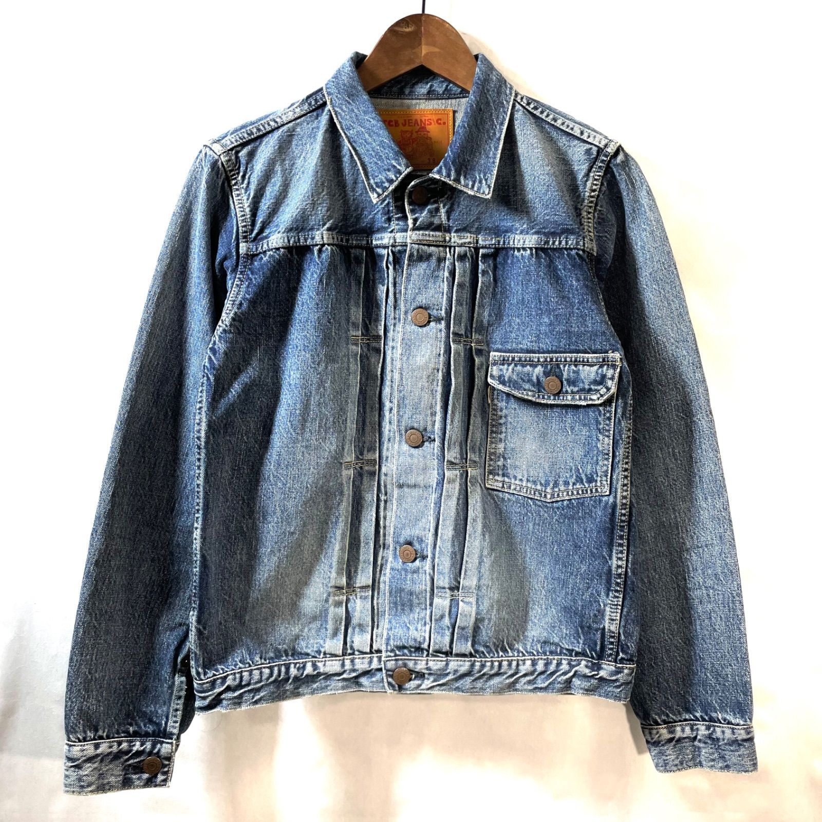 69】TCB JEANS 30s 1st Jacket Aging Model 別注 デニム 69】TCB JEANS 30s 1st Jacket Aging Model 別注 デニム