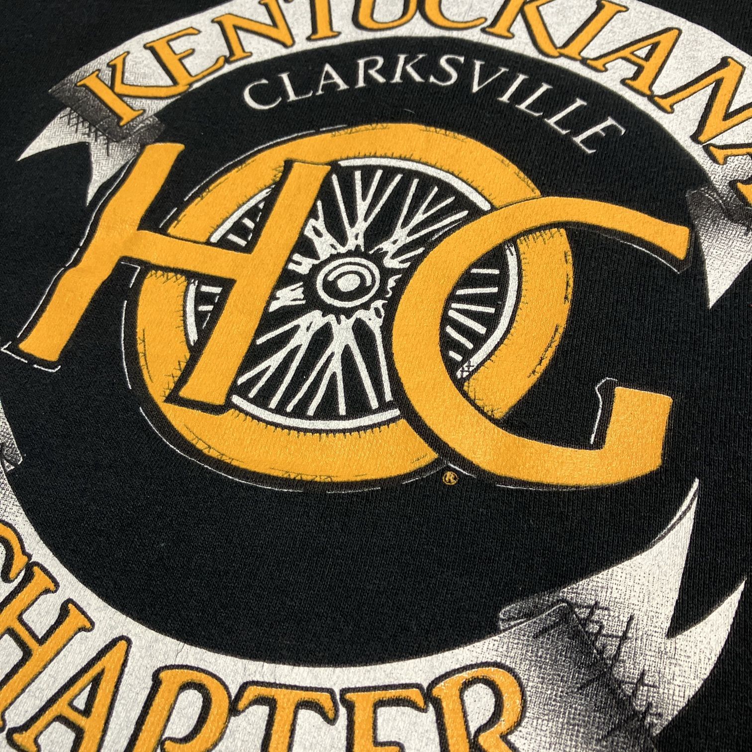 80's JERZEES ハーレーダビッドソン ハーフジップ スウェット