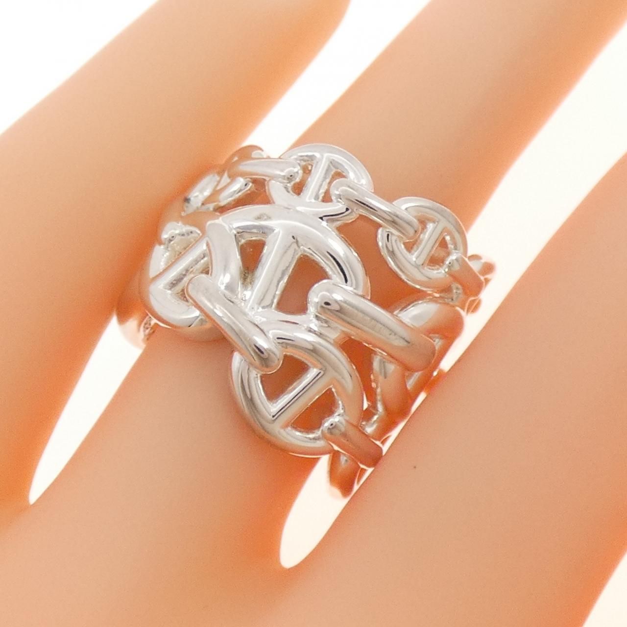 HERMES エルメス シェーヌダンクル アンシェネ リング55 HERMES 