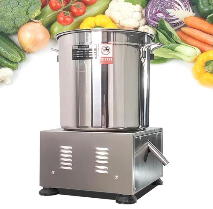 電気野菜脱水機 業務用 大型 電動 野菜水切り器 食品脱油機 60S急速脱水機 容量1-10kg ドラム速度 1400 r|min 静音動作