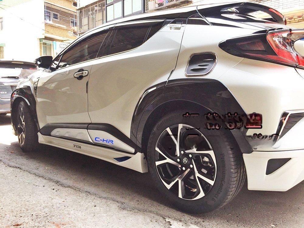 トヨタ C-HR CHR ZYX10/NGX50 LED サイド ドアモール ガーニッシュ 4pcs 外装 パーツカバー