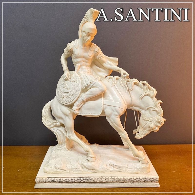 イタリア製 Classic Figure A.Santini作Sculpto - 置物