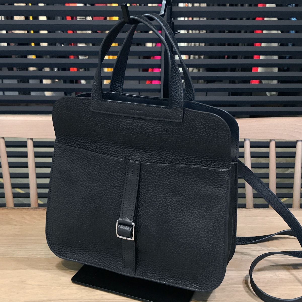 値下げ【超美品】エルメス アルザン25 トリヨンクレマンス ブラック 