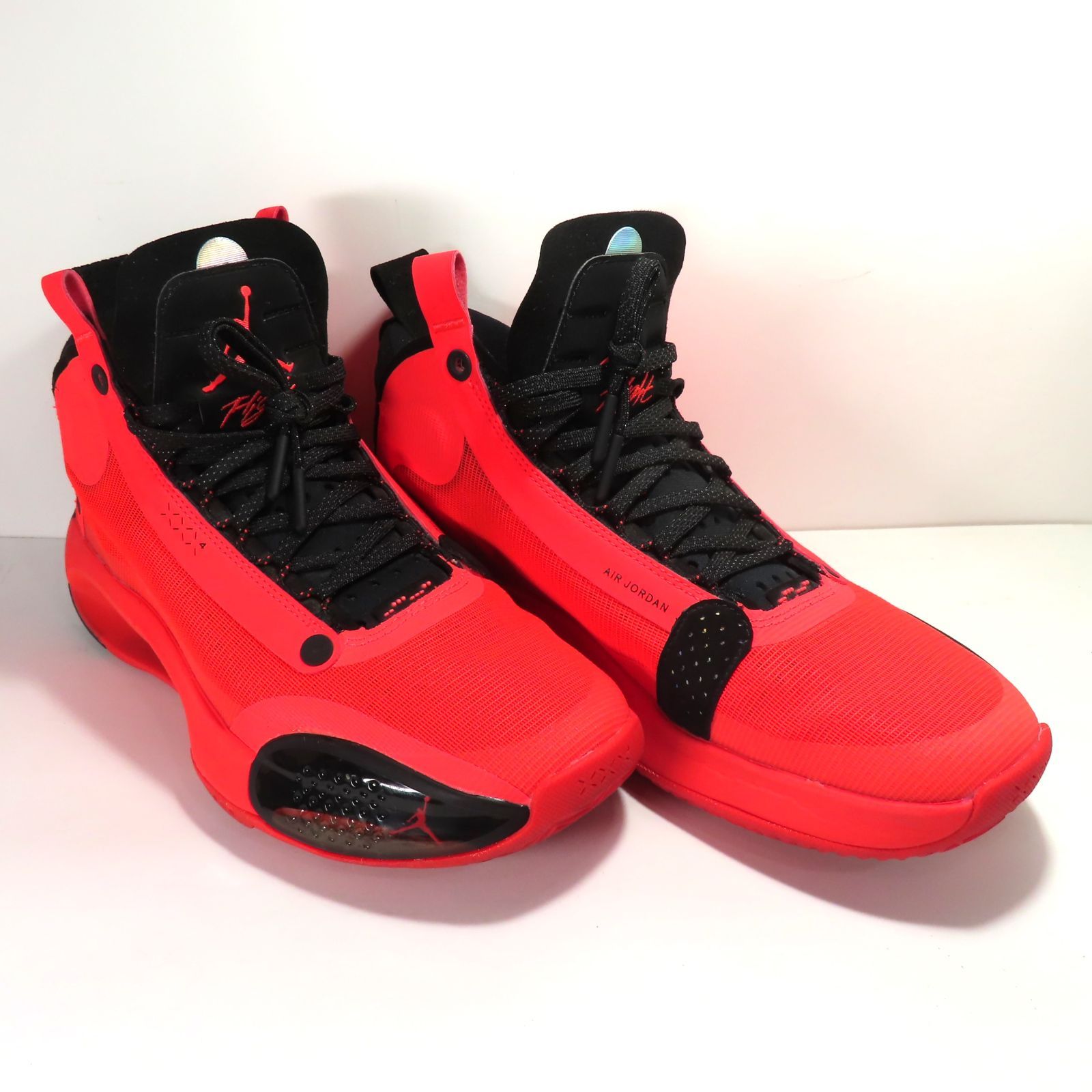 美品 NIKE AIR JORDAN 34 XXXiV PF ナイキ エアジョーダン 34 INFRARED 23 26cm シューズ スニーカー 赤 黒 インフラレッド メンズ