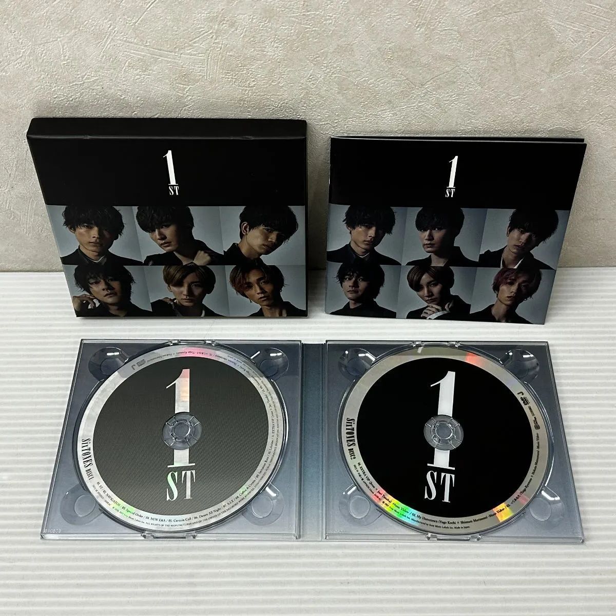 SixTONES 1ST アルバム 音色盤/原石盤/通常版 3個セット 中古品