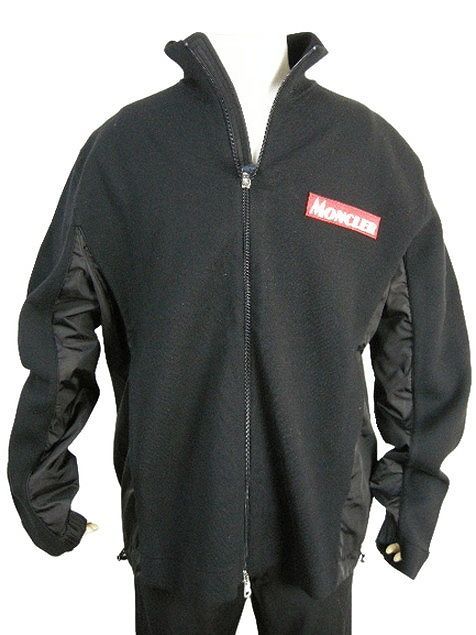 サイズ3XL■新品■モンクレール ナイロン切替 ニットジャケット 黒 メンズ サイズS□サイズ3XL□新品□モンクレール ナイロン切替 ニット