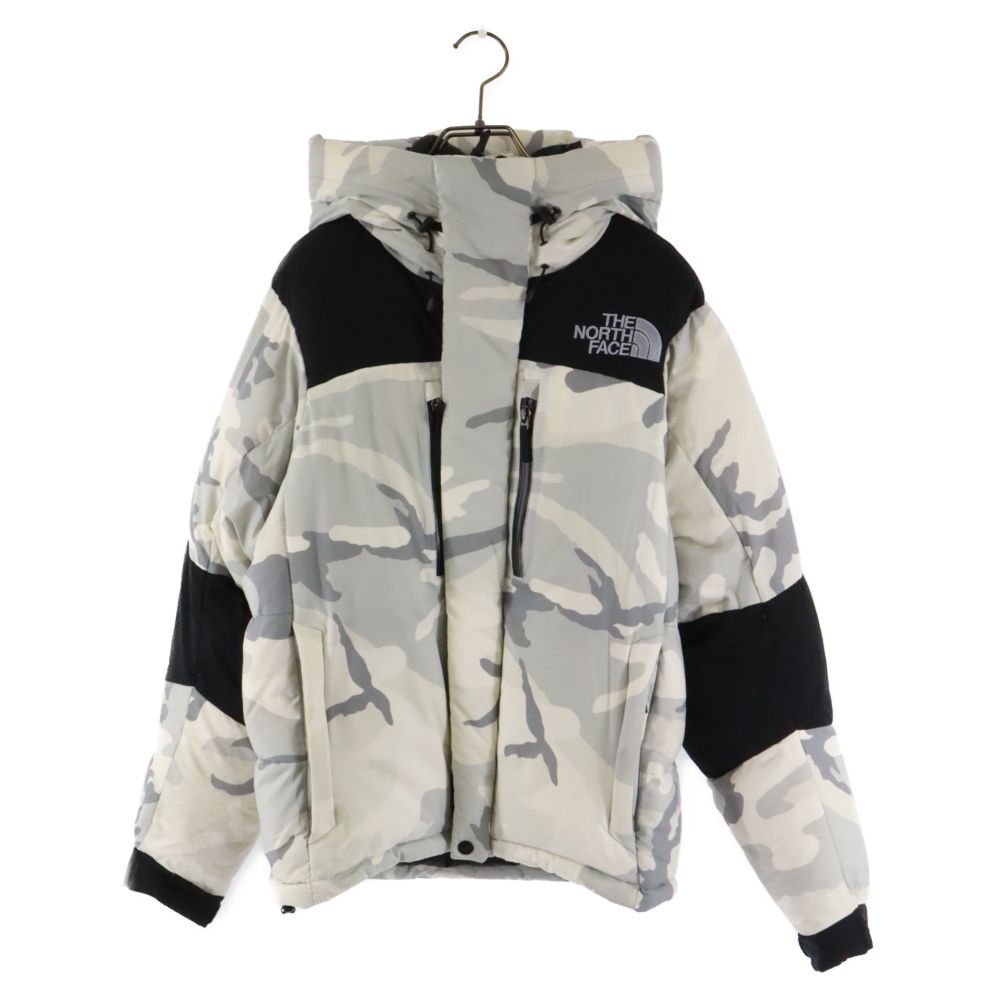 THE NORTH FACE (ザノースフェイス) NOVELTY BALTRO LIGHT JACKET ノベルティバルトロライトジャケット ナイロンダウン  ND91720 カモ柄 ホワイト - メルカリ