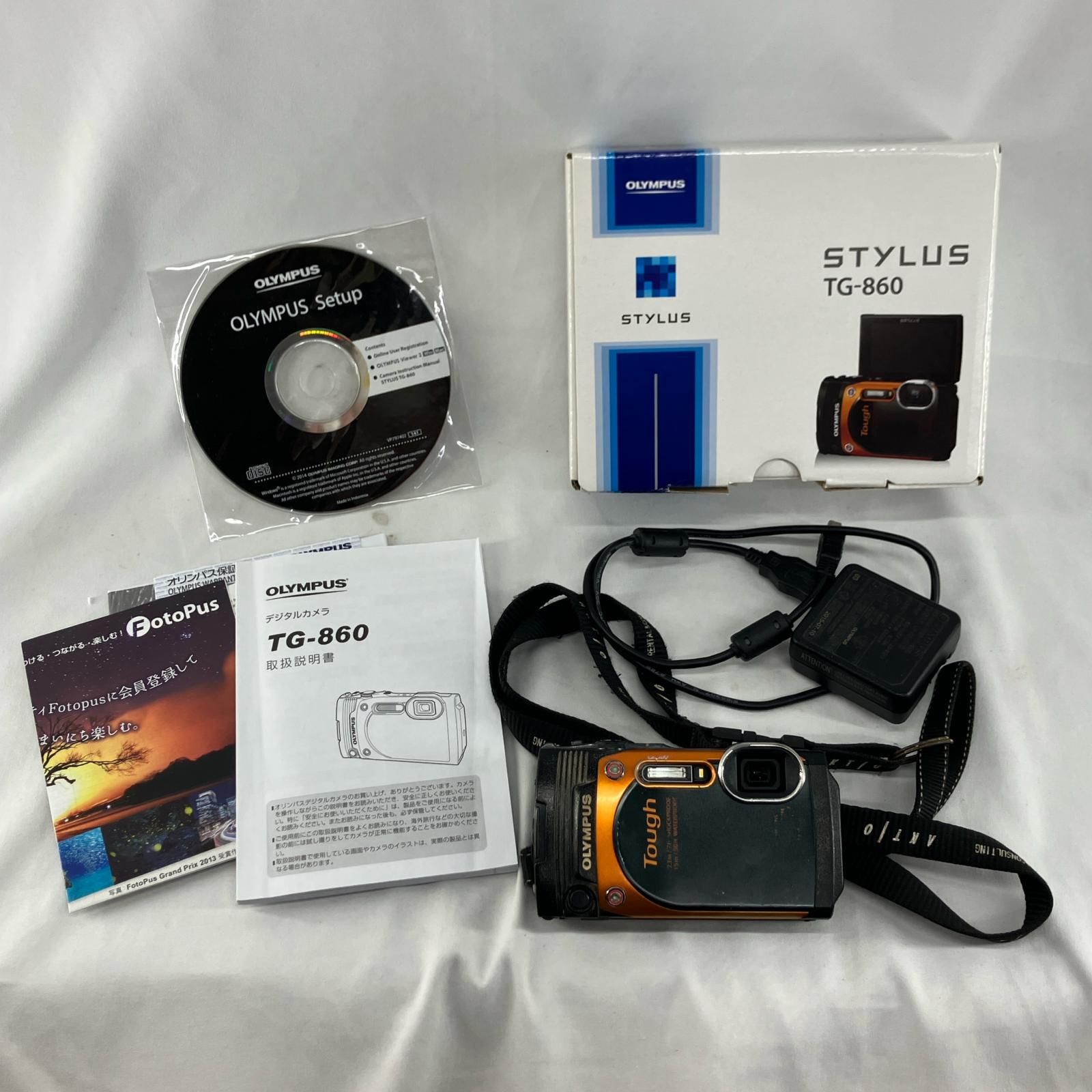 OLYMPUS μ-10 DIGITAL 充電池、メモリーカード付 【公式通販】