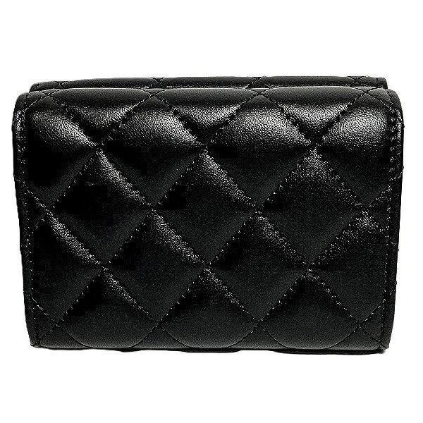 シャネル CHANEL スモール フラップ ウォレット ラムスキン AP 3808 3つ折り財布 レディース