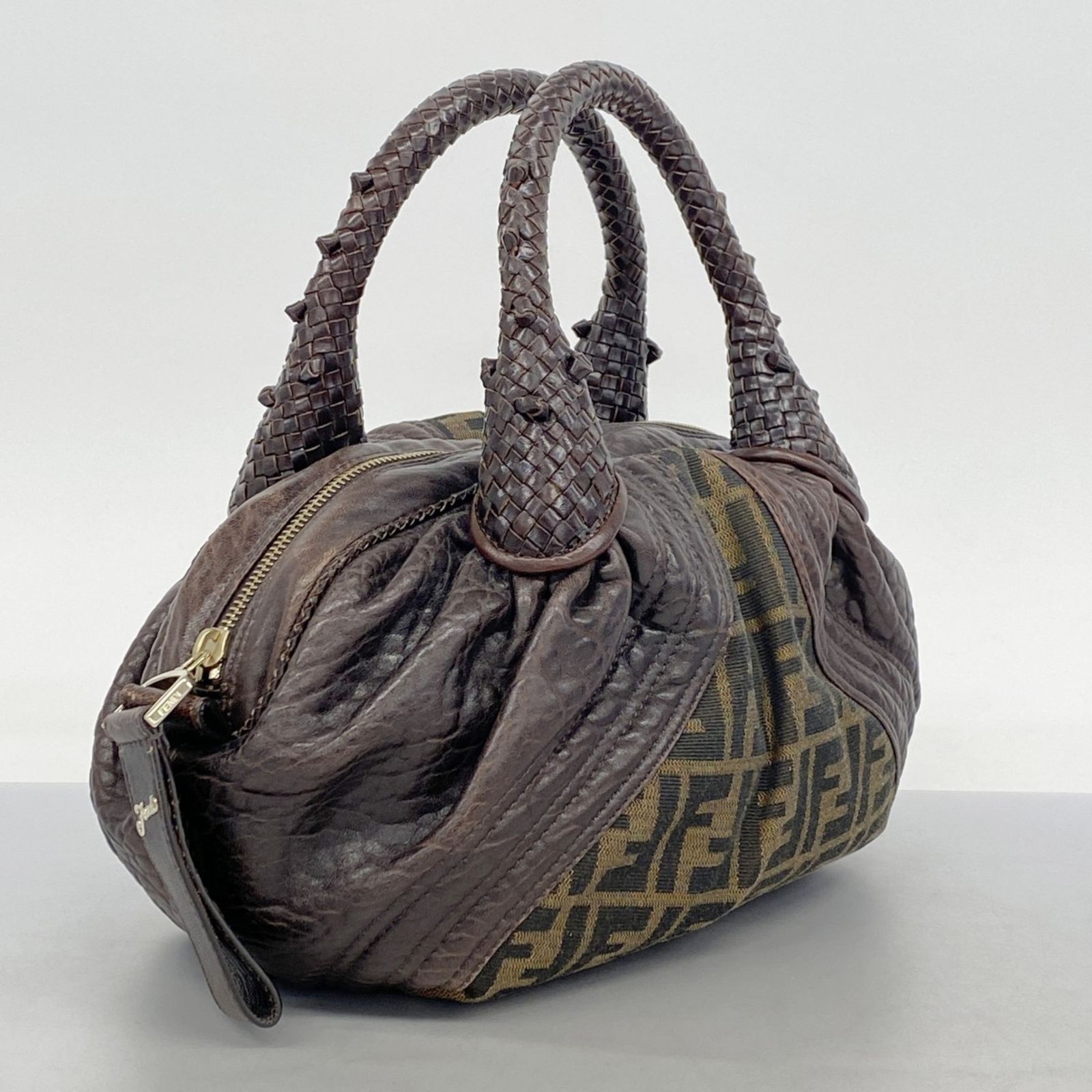 フェンディ ズッカ キャンバス ハンドバッグ フェンディ(Fendi) フェンディ ハンドバッグ ズッカ ナイロン