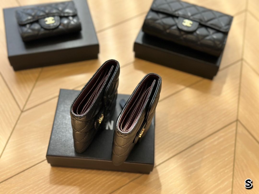 シャネルヴィンテージカードケースコイン入れ 本日限定特価】シャネル コインケース＆カードケース 11.5×7.5cm
