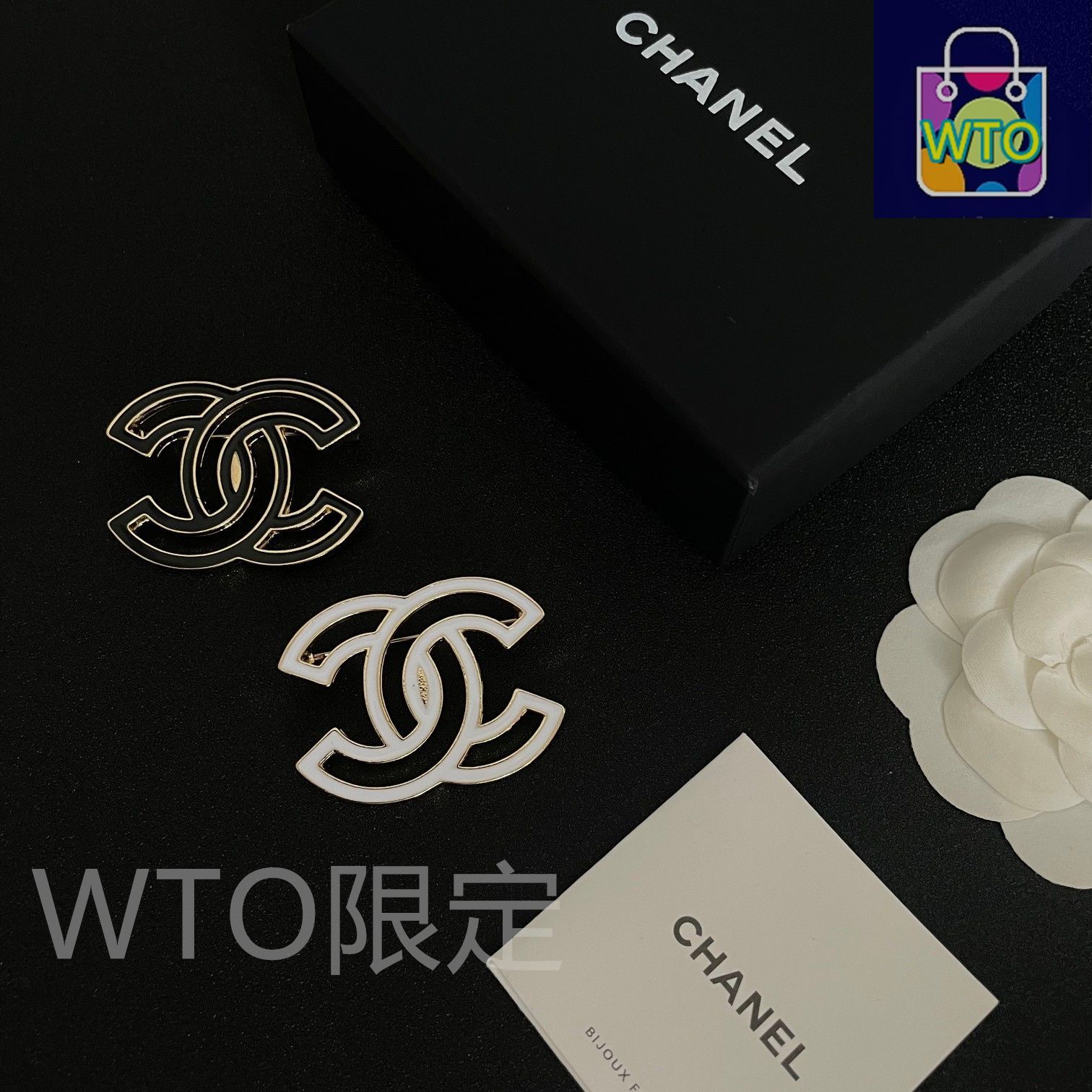 今日特価】CHANEL 最新モデル ブローチ 女性向け マルチウェア