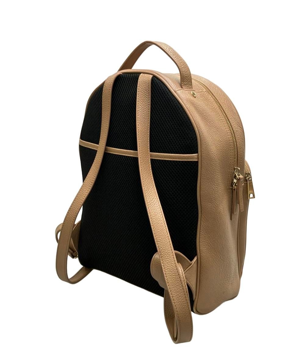 新品・未使用　フルラ　ノアレザーバックパック・リュックサック・ピンクベージュ 新品・未使用 フルラ ノアレザーバックパック・リュックサック