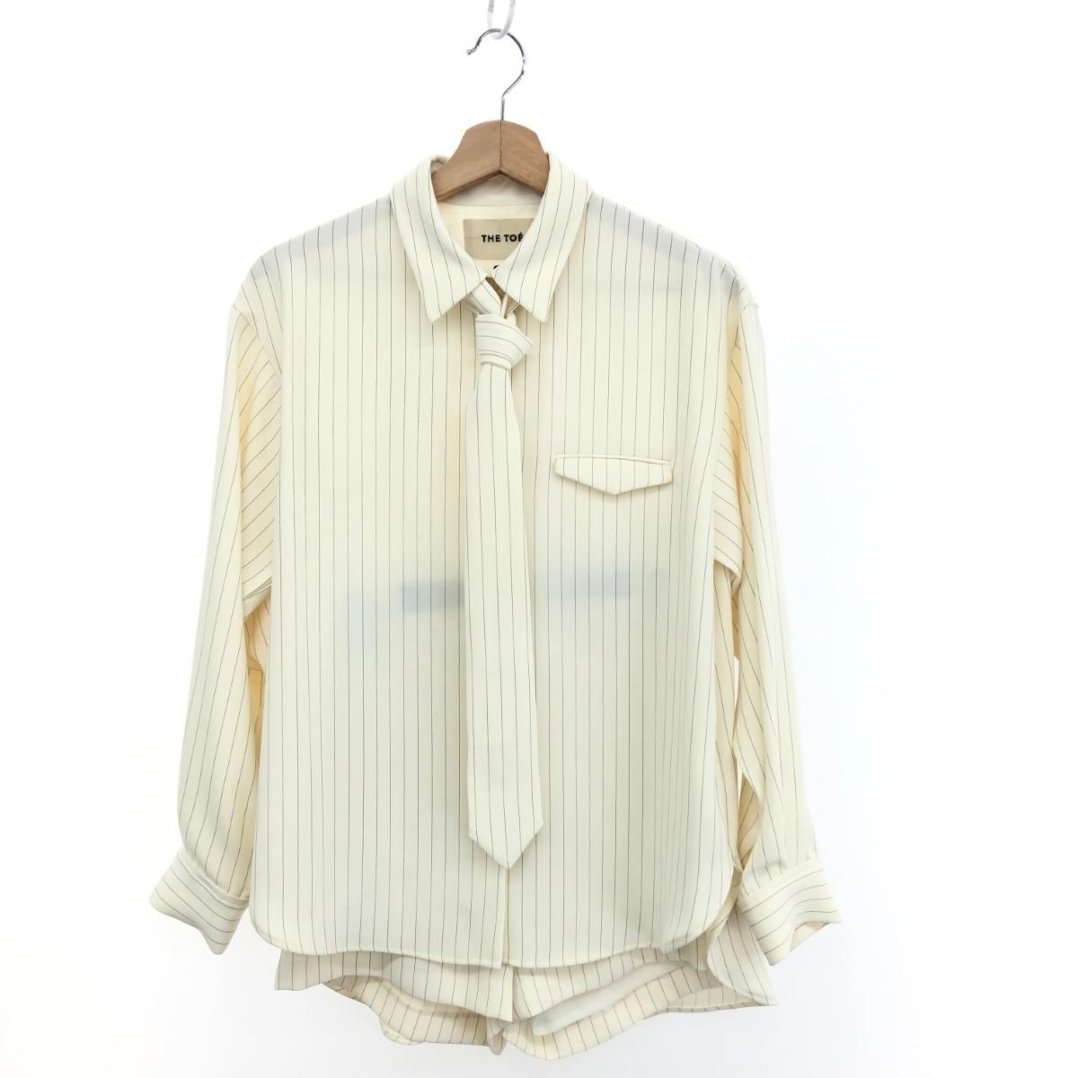 THE TOÉ ザ・トゥー HUDSON STRIPE TIE SHIRTS/PANT セットアップ 