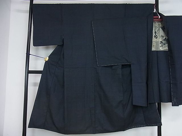 平和屋2男性　本場大島紬　アンサンブル　90亀甲　総詰め　逸品　DAAA7876sf