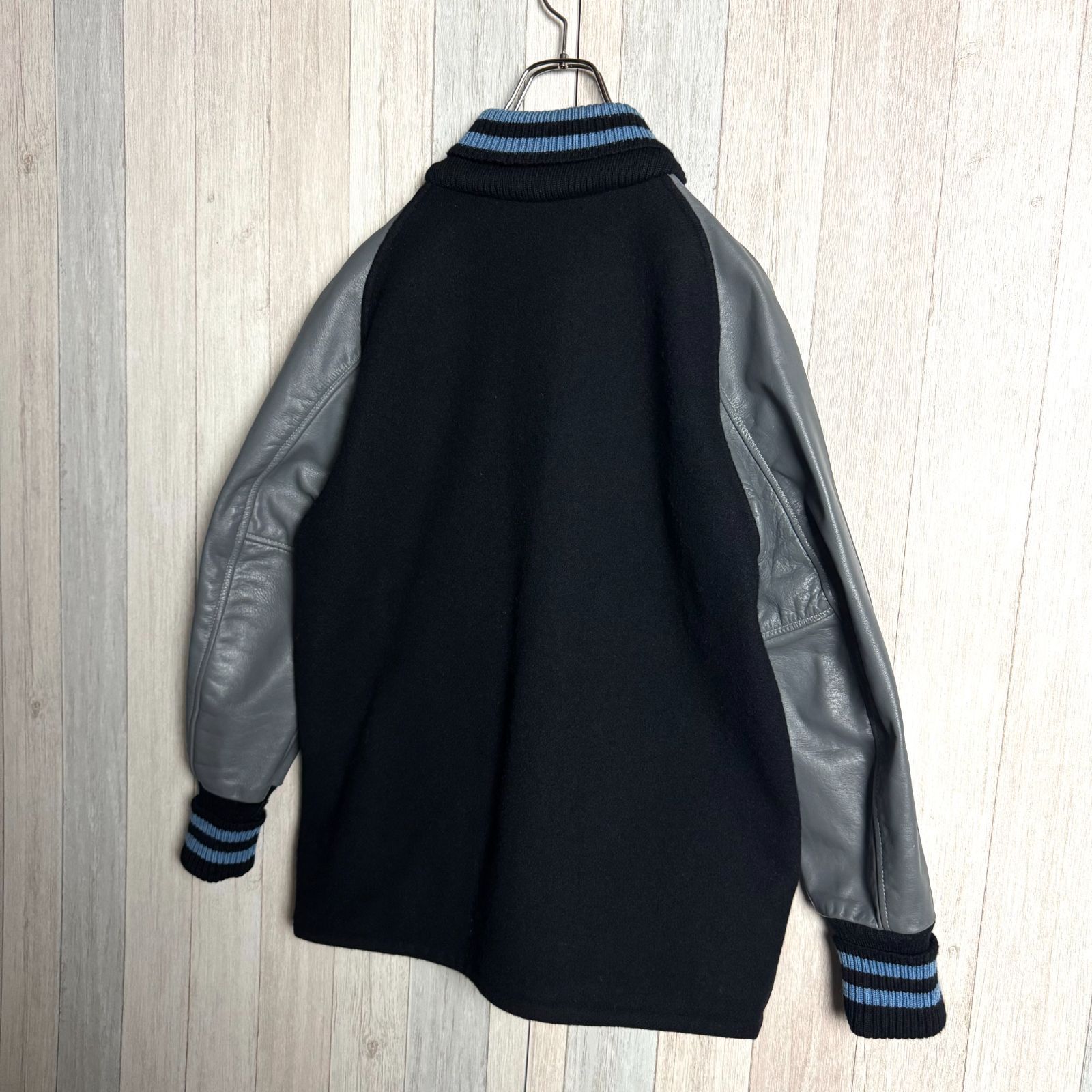 USA製 SKOOKUM スクーカム ファラオジャケット 袖レザー スタジャン