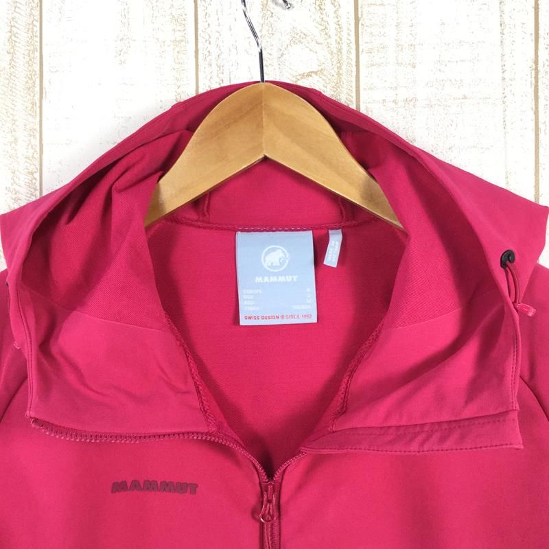 WOMENs S マムート マーカム ソフトシェル フーデッド ジャケット Macun SO Hooded Jacket フーディ MAMMUT  1011-00800 ピンク系