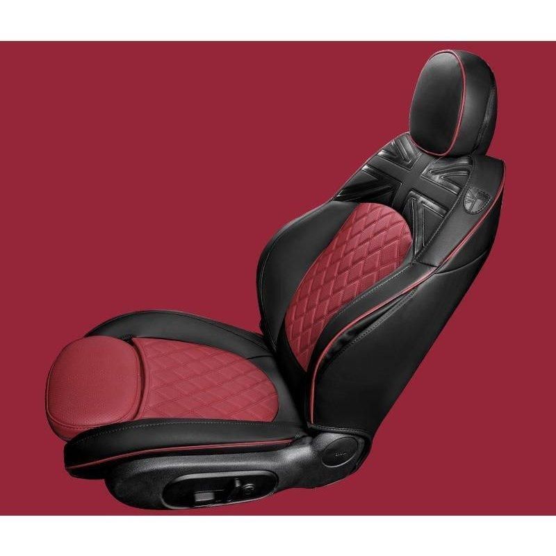 レザーシートカバーBMW MINIミニ F54 F55 F56 F60 R60 一台分セット 二色