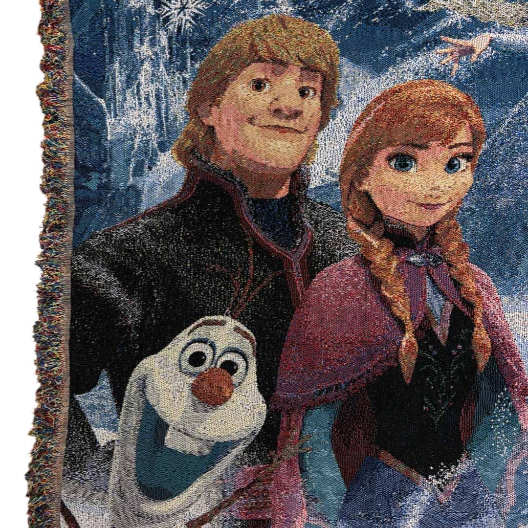 アナと雪の女王　ディズニー　ラグ ジャカード織のラグ「アナと雪の女王」(ディズニー/Disney