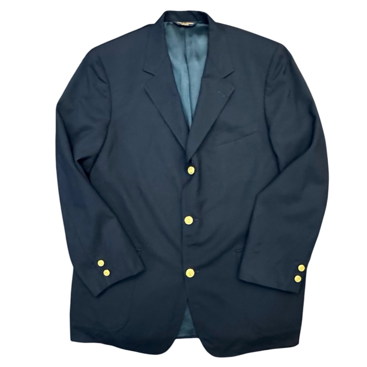 BROOKS BROTHERS 90's 紺ブレ 金ボタン ダブル ノーベント 金ボタン