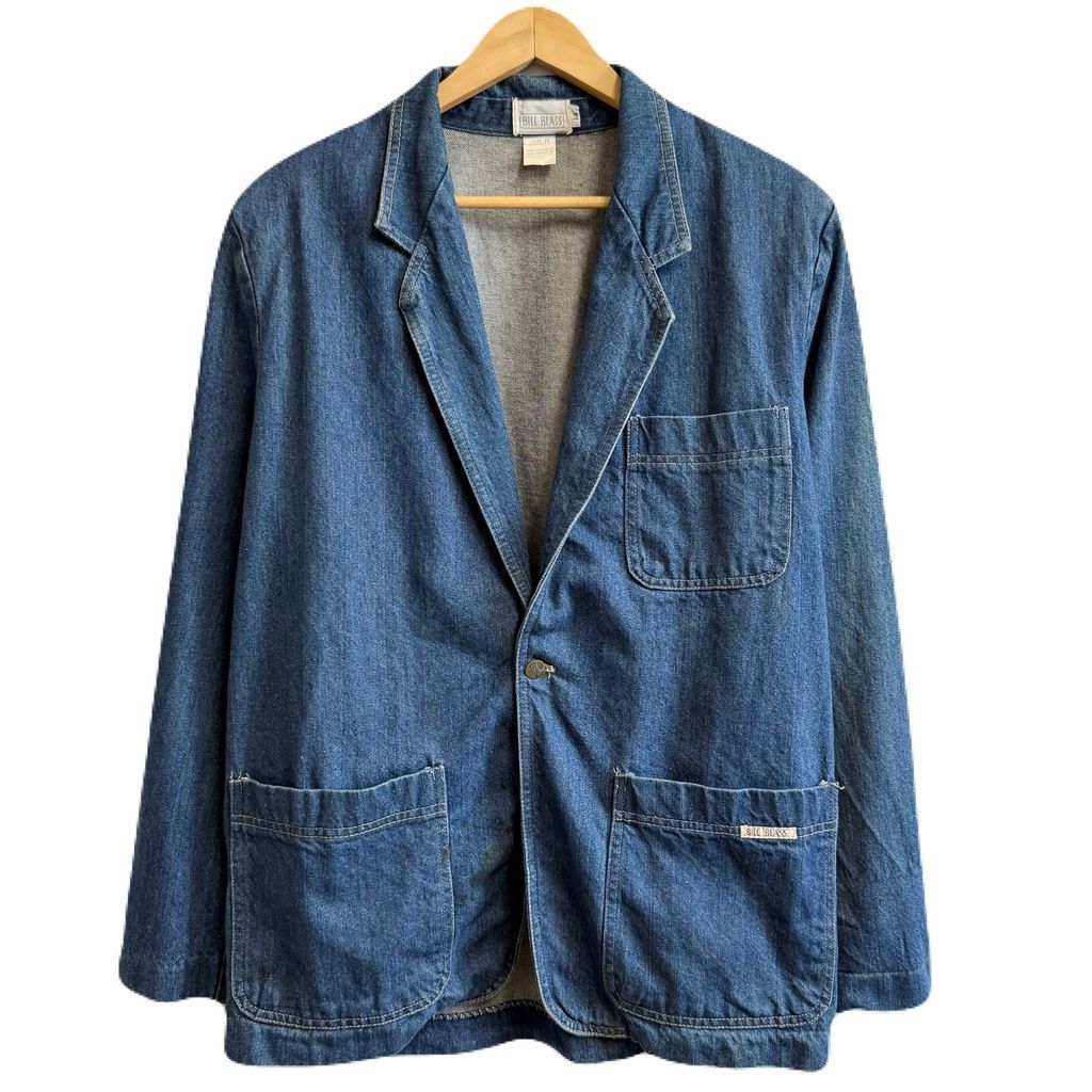 Bill Blass デニムジャケット Lサイズ ヴィンテージ ビル ブラス 