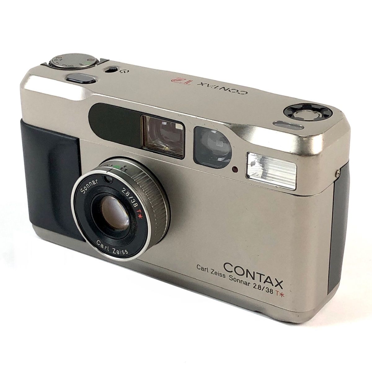 CONTAX T2 コンパクトフィルムカメラ シルバー Contax T2 Silver コンタックス コンパクト フィルム シルバー CONTAX