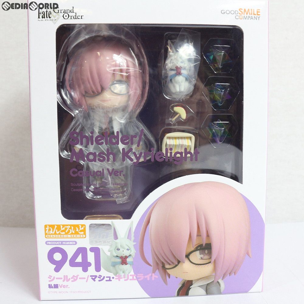 GOOD SMILE COMPANY - ねんどろいど 941 シールダー/マシュ・キリエライト 私服Ver. Fate/Grand Order(フェイト/グランドオーダー) 完成品 可動フィギュア GOODSMILE ONLINE SHOP限定 グッドスマイルカンパニー ねんどろいどどーる 『Fate／Grand Order』 シールダー／マシュ
