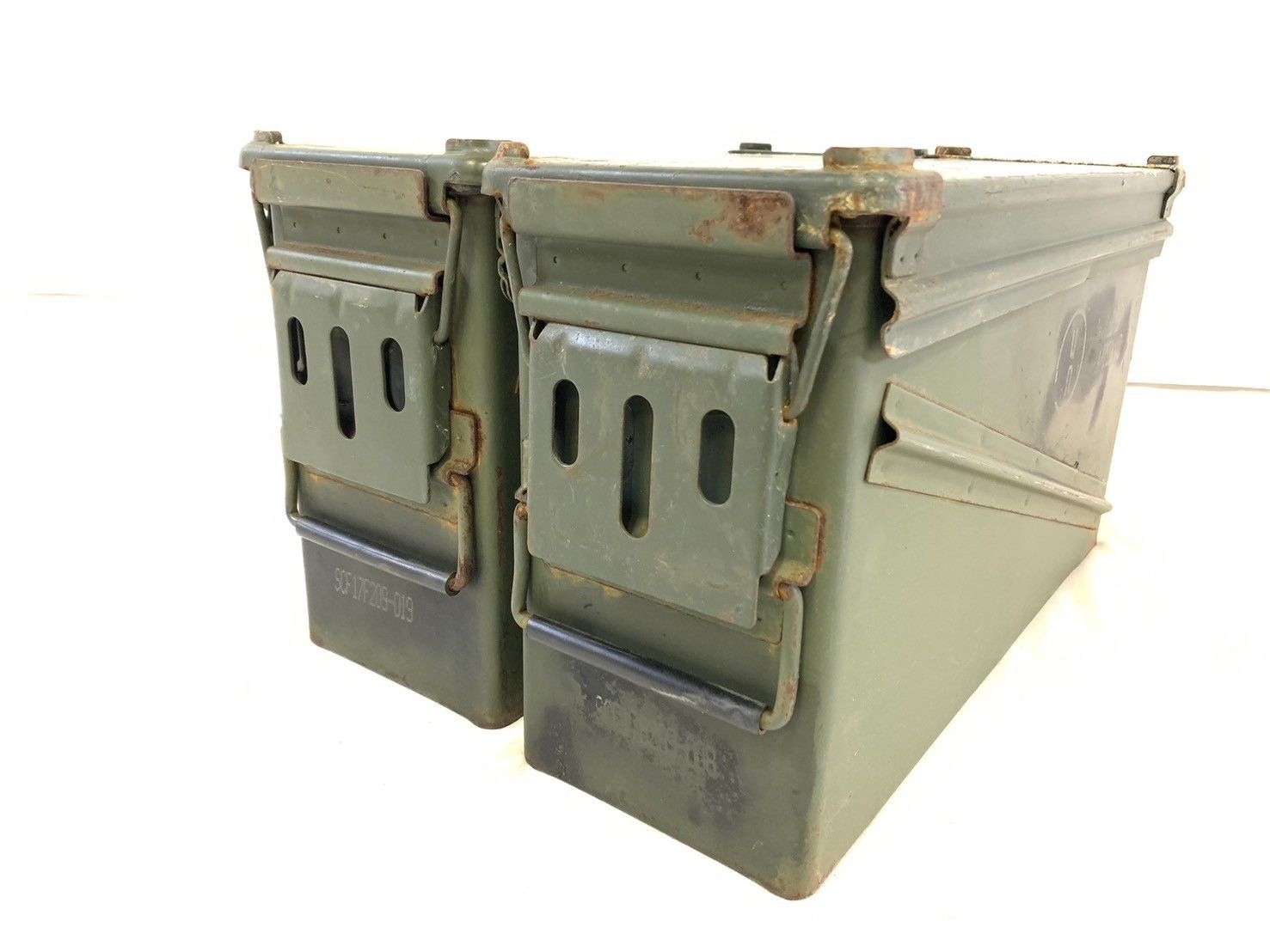 米軍放出品　アンモボックスアン モ缶 弾薬箱W22xH37xD47 米軍放出品 アンモボックスアン モ缶 弾薬箱W22xH37xD47 - メルカリ