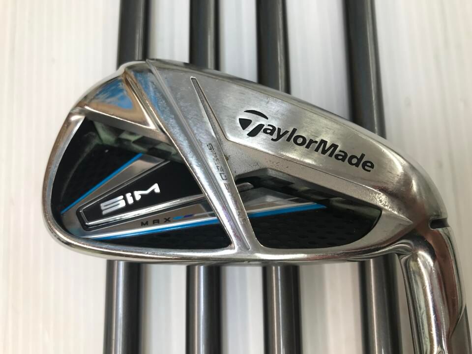 TaylorMade - 新品未使用　SIM MAX アイアンセット TENSEI BLUE TM60 R SIM2 マックスOSアイアン (5本セット) TENSEI BLUE TM60