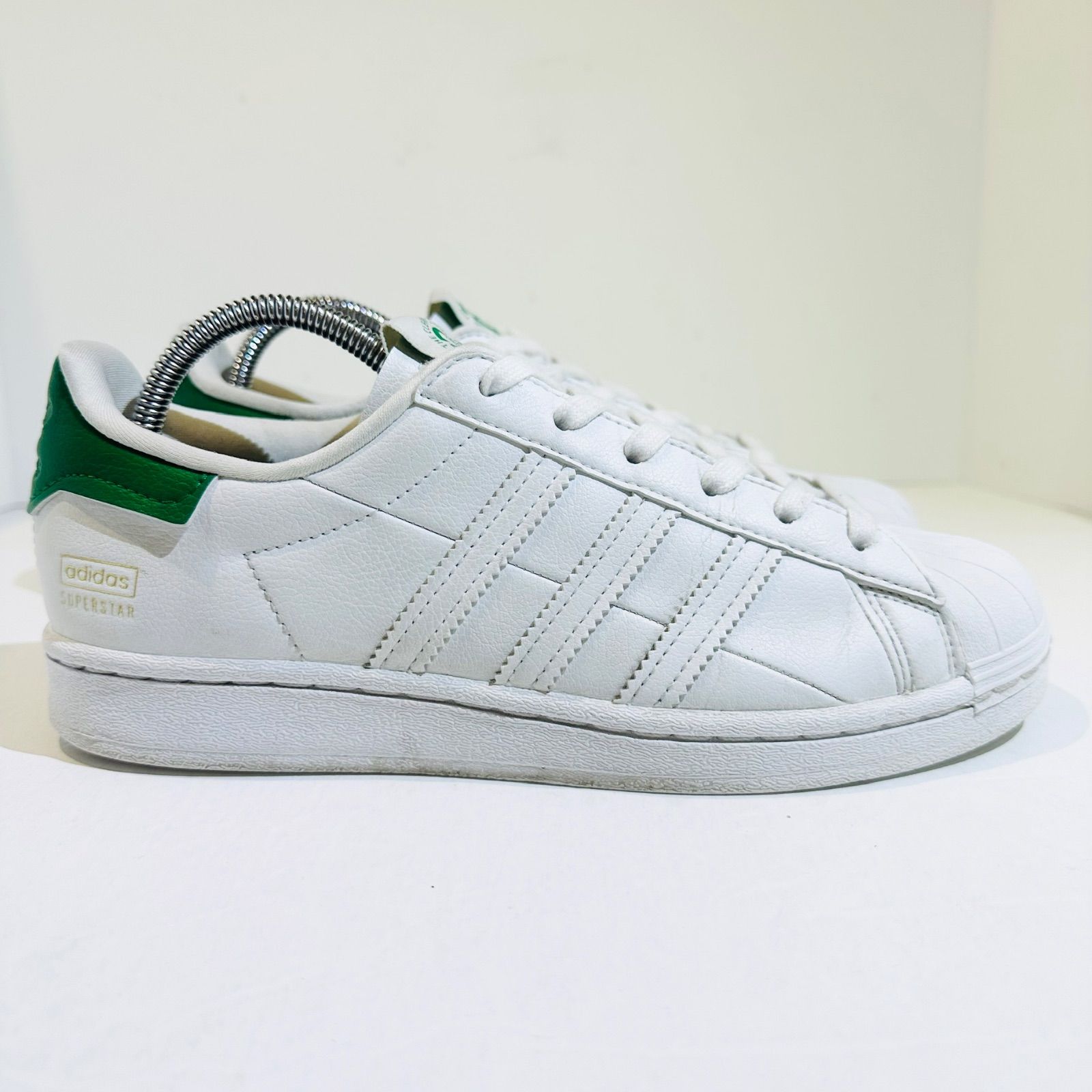 アディダス　adidas スーパースター　ホワイト　グリーン　24.0 新品