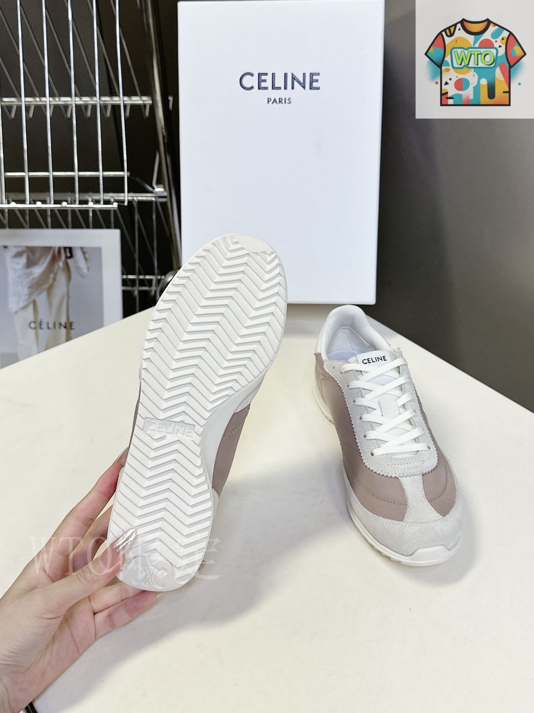 CELINE セリーヌ Racer シリーズ スニーカー01-HE97 - メルカリ