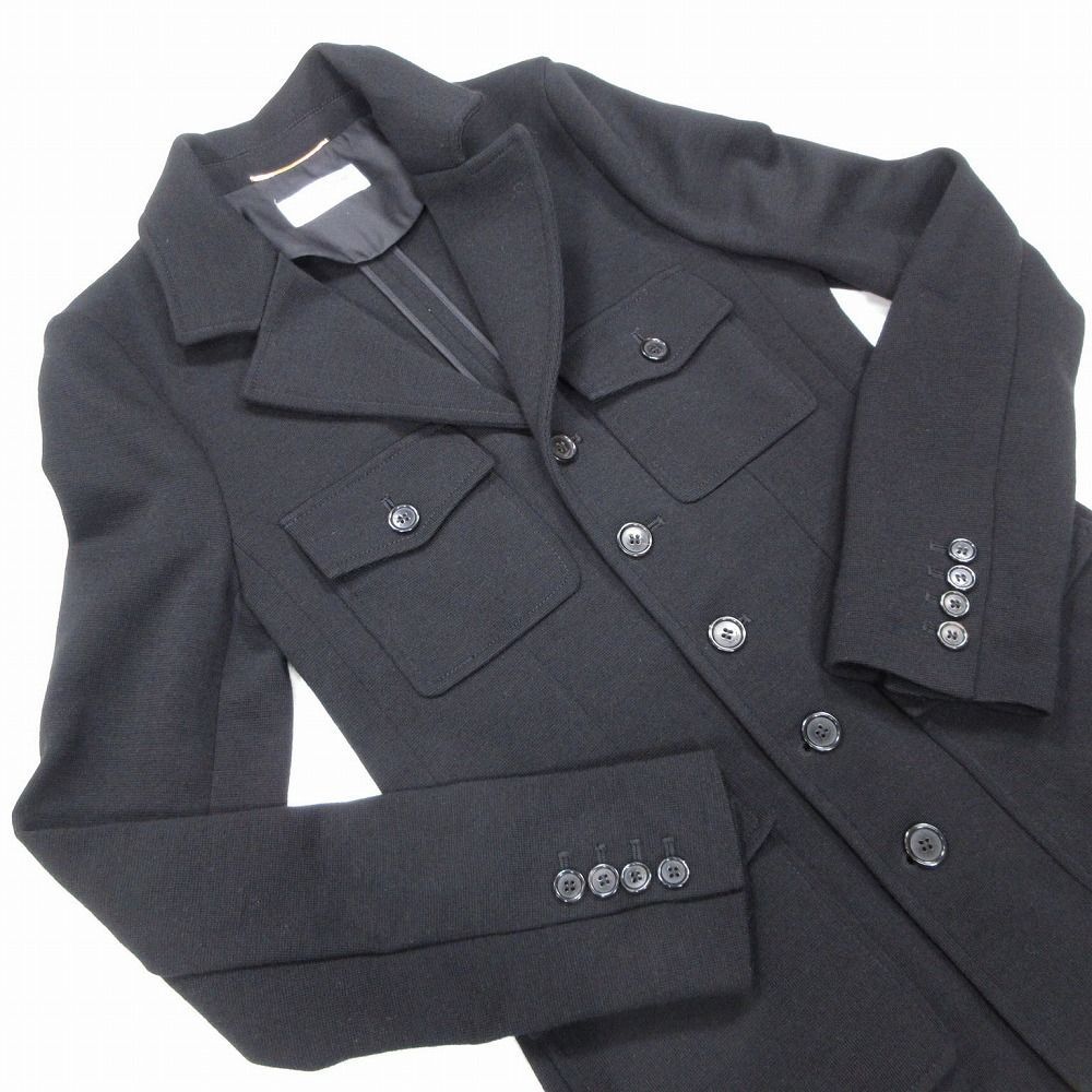 【未使用級】24SS SAINT LAURENT サハリエンヌ ジャケット 24SS サンローランパリ SAINT LAURENT PARIS サハリエンヌ