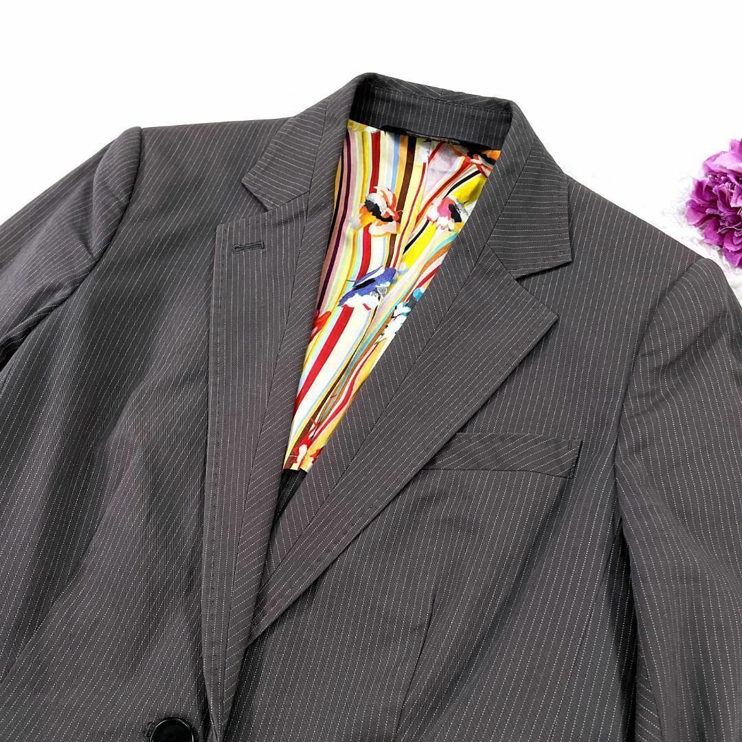 BLACK LABEL Paul Smith ジャケット マルチストライプ 40 綿麻 