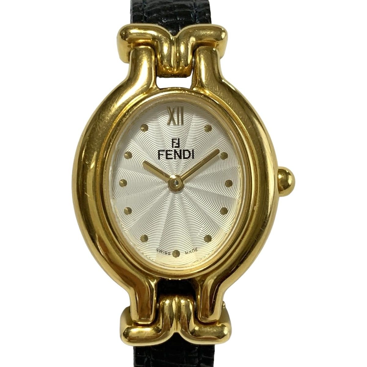 FENDI フェンディ 腕時計 - 640L レディース 白