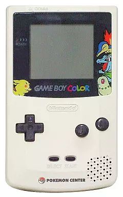 GBハード　ゲームボーイカラー本体ポケットモンスター金銀記念Ver(状態：本体のみ、本体状態難) 中古】GBハード ゲームボーイカラー本体ポケットモンスター金銀