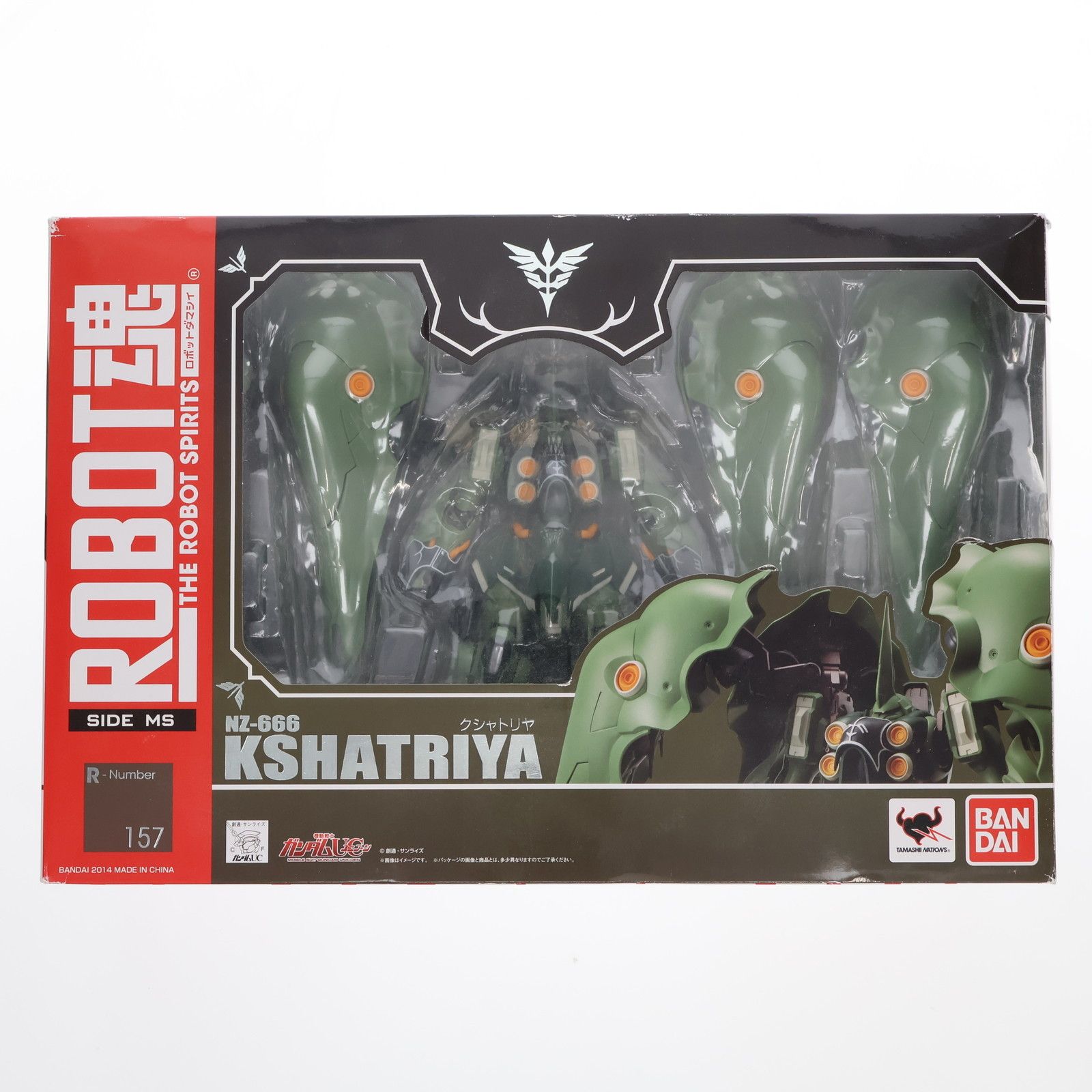 ROBOT魂(SIDE MS) クシャトリヤ 機動戦士ガンダムUC(ユニコーン) 完成品 可動フィギュア バンダイ