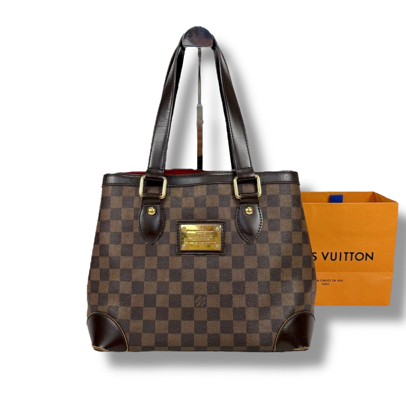 ルイヴィトン　ダミエ　ハムプステッドPM ハムステッドPM エベヌ LOUISVUITTON ルイヴィトン ダミエレザー エベヌ ハムステッドPM