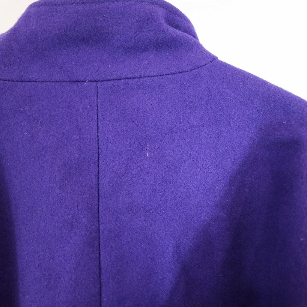 80年代 USA製 KOMITOR ウールジャケット 防寒  防風  大きいサイズ パープル (レディース 16)   N7017