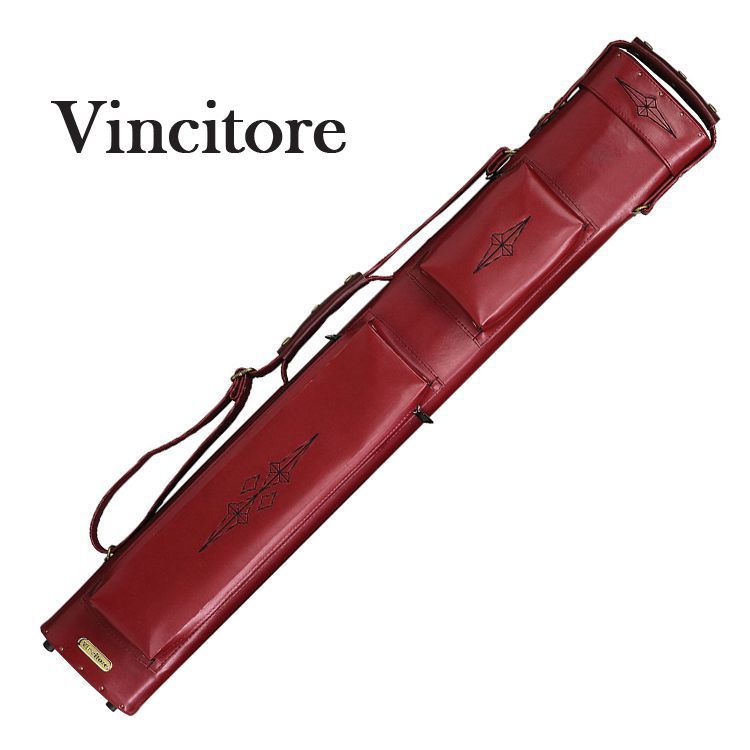 Vincitore C24P-5 2バット4シャフト バーガンディレザレット キュー 