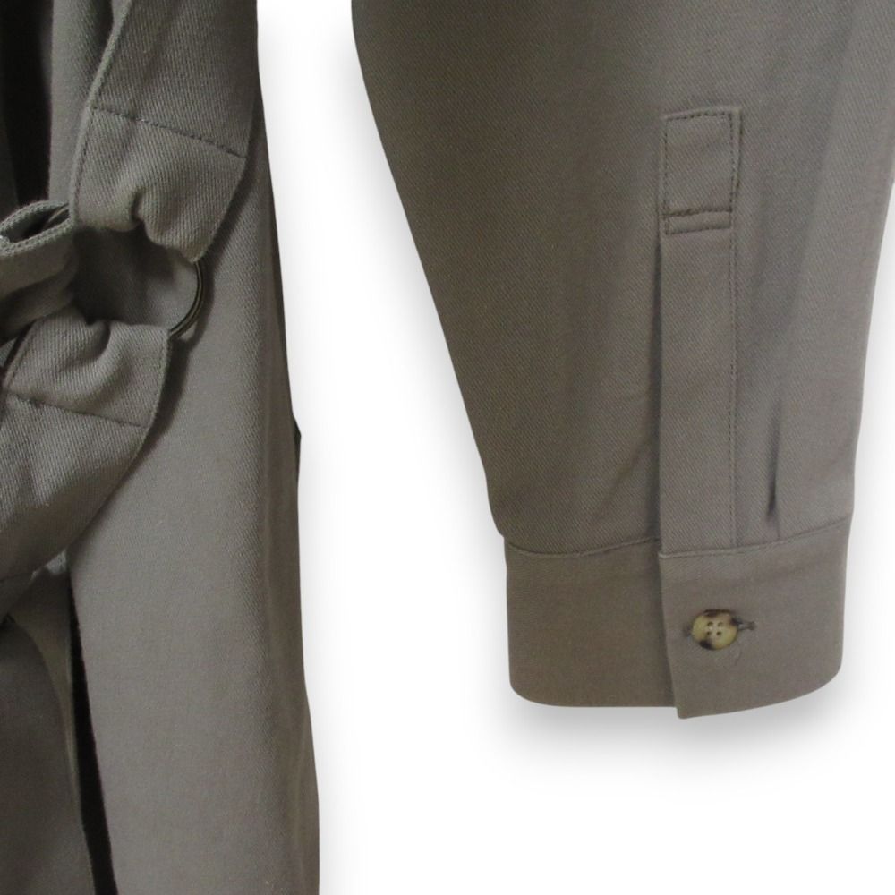 美品 LIMI feu リミフゥ ハーネスベルト ミリタリー ロングコート LM