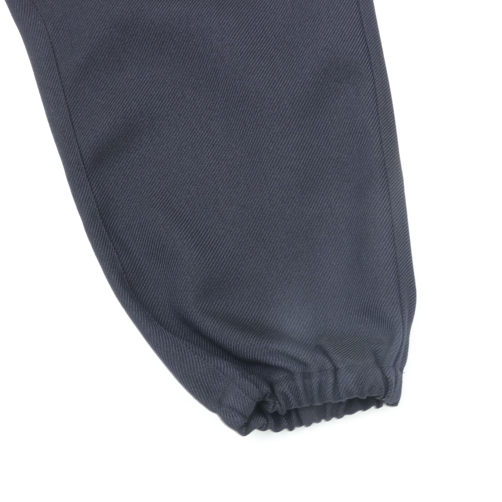 “マイヨ”ツイード・イージートラウザー・ネイビー・未使用品 マイヨ”ツイード・イージートラウザー・ネイビー・未使用品