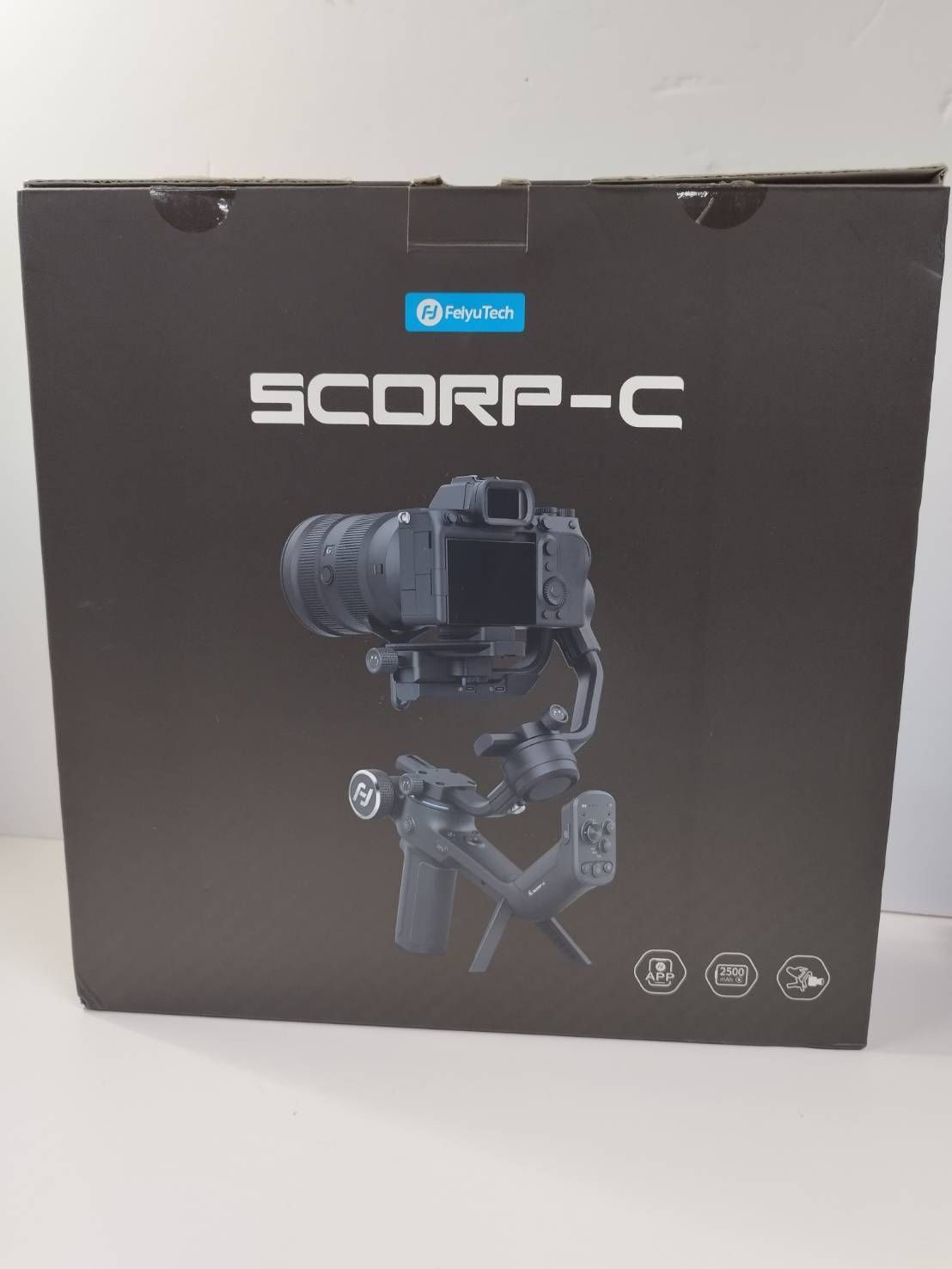 美品】FeiyuTech SCORP C 3軸 カメラ ジンバル スタビライザー - メルカリ