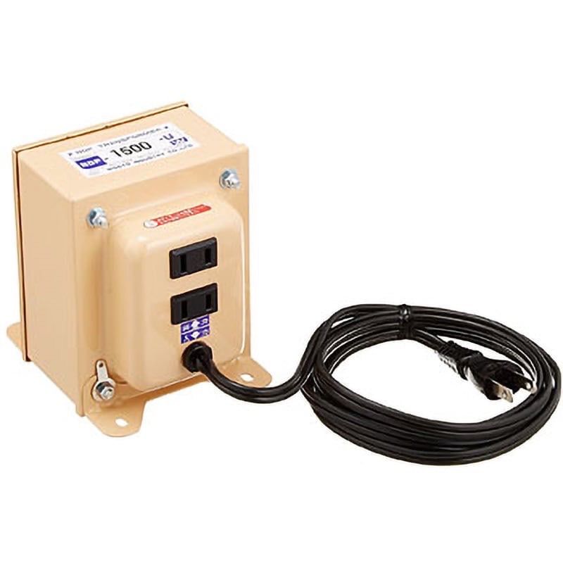 日章工業 降圧変圧器 NDF-1500U AC110～130V AC100V 据置型ダウン変圧器