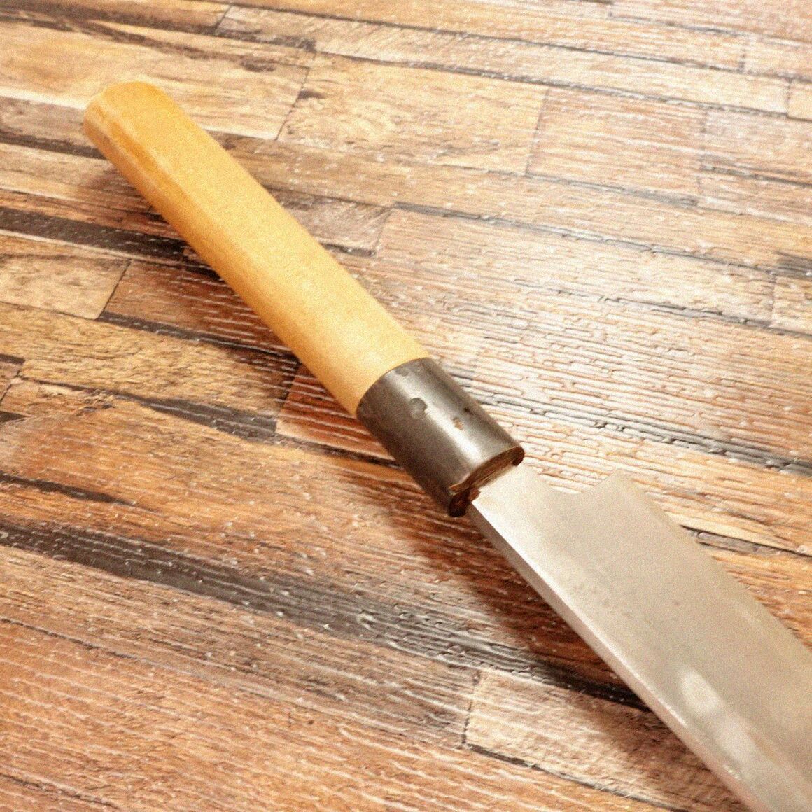 柳刃包丁 300㎜ 源 宏明 源宏明 柳刃包丁 研ぎ済 水牛柄