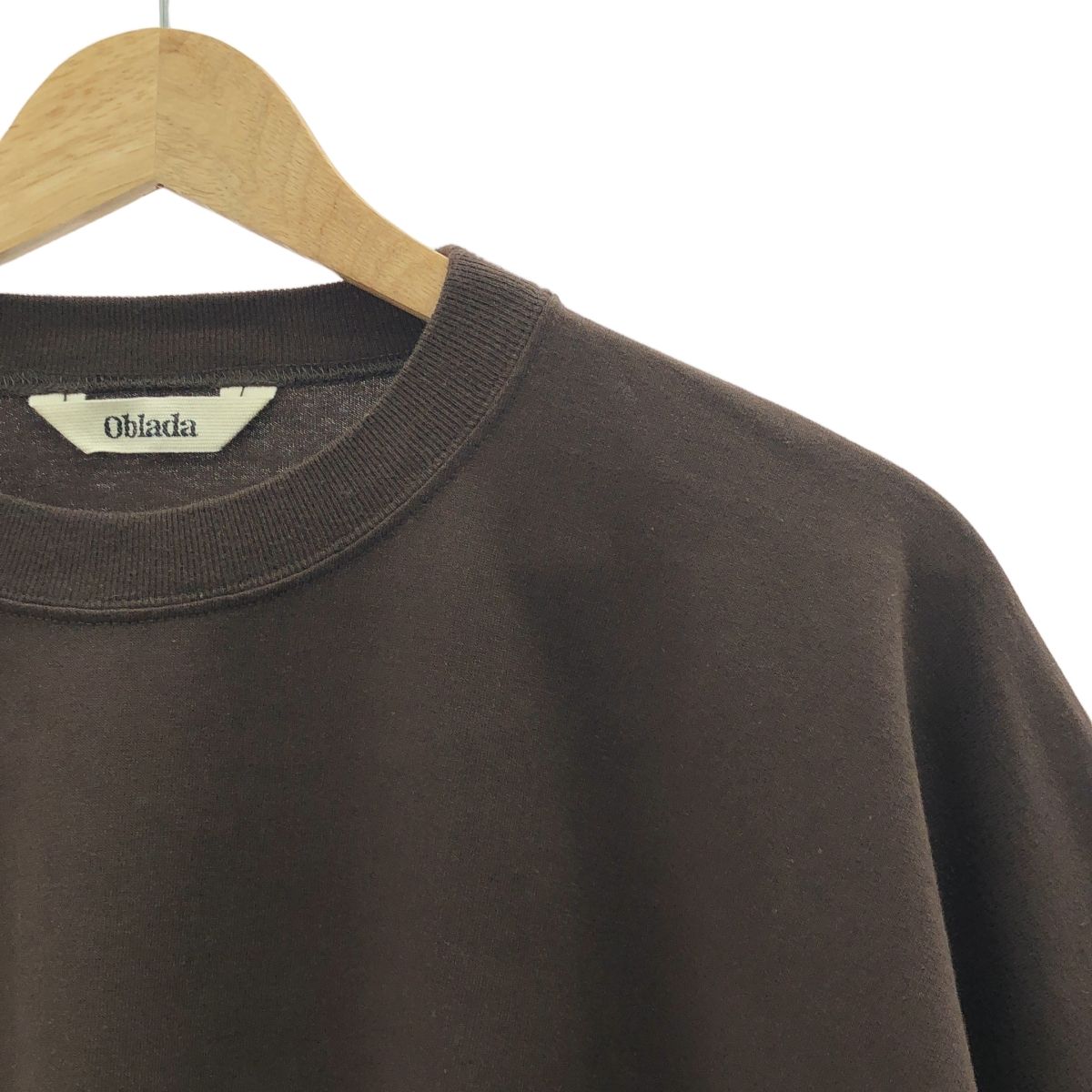 oblada / オブラダ | 2025SS | 92 STEADY LONG TEE プリント Tシャツ | F | ブラウン | レディース oblada / オブラダ | 2025SS | 92 STEADY LONG TEE プリント T