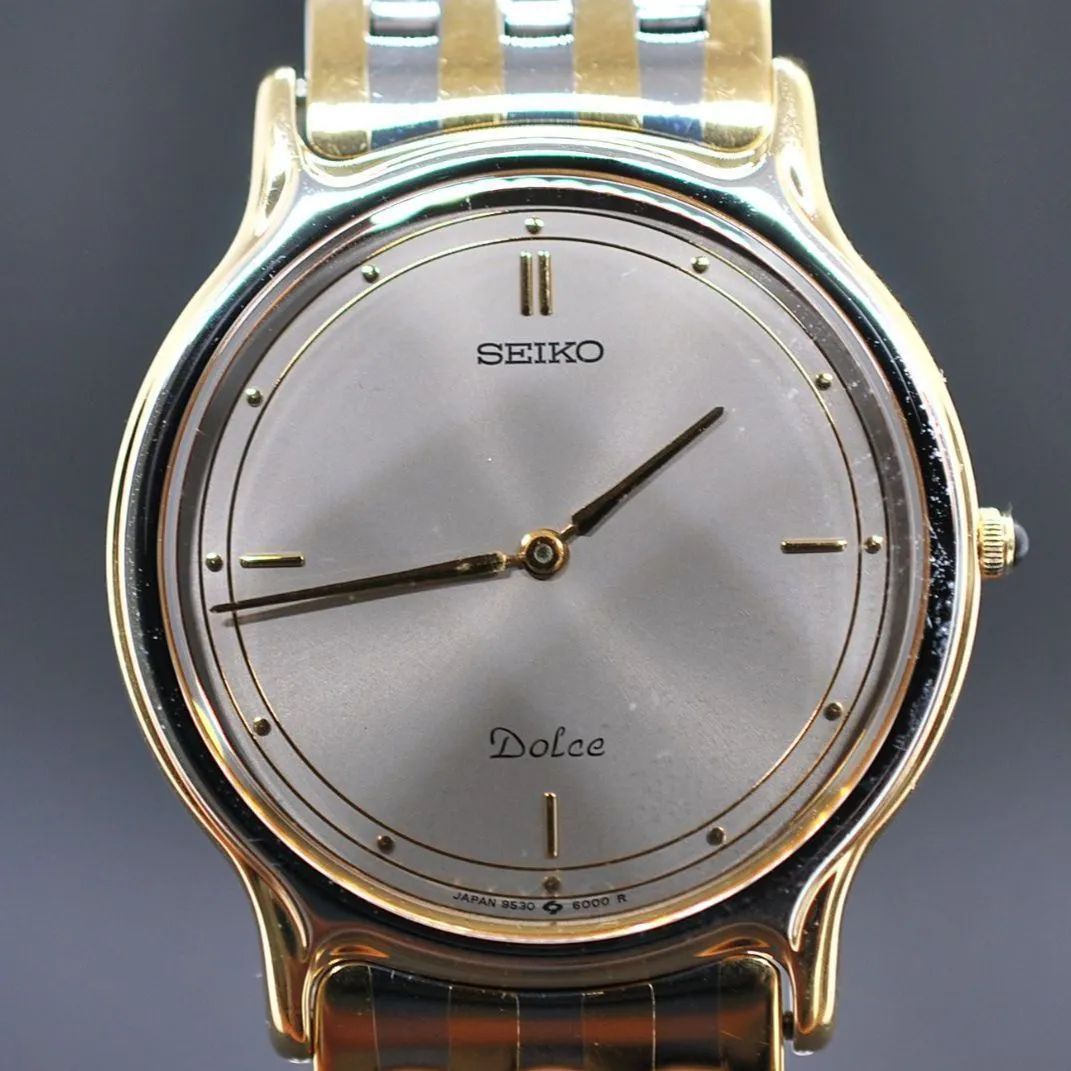 226 【美品】Vintage Seiko Dolce Gold セイコー ドルチェ ゴールド