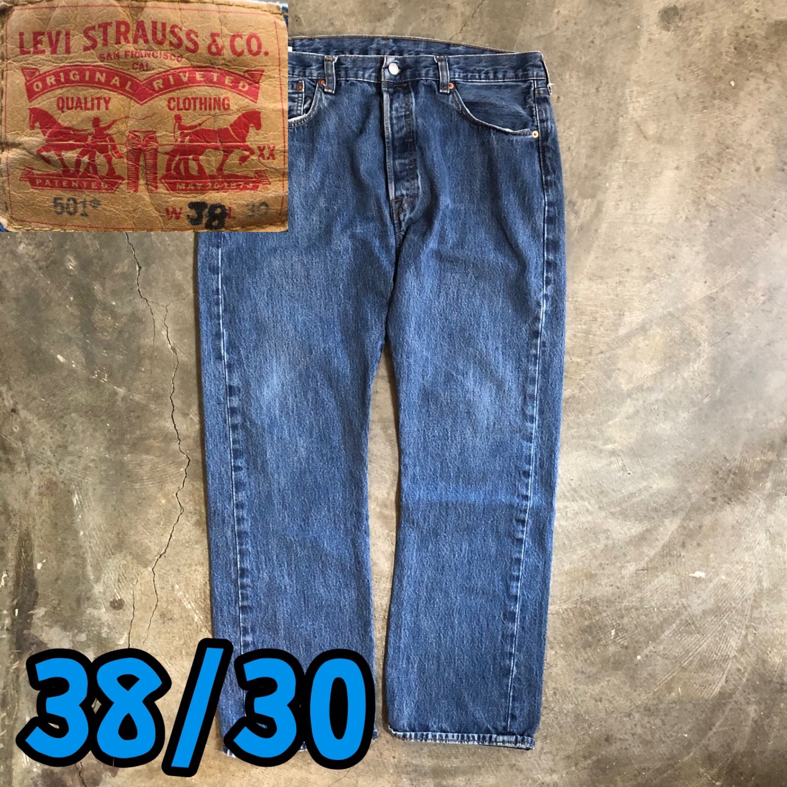 T4767 Levi's 501 デニムパンツ　ジーンズ　ビッグサイズ　古着